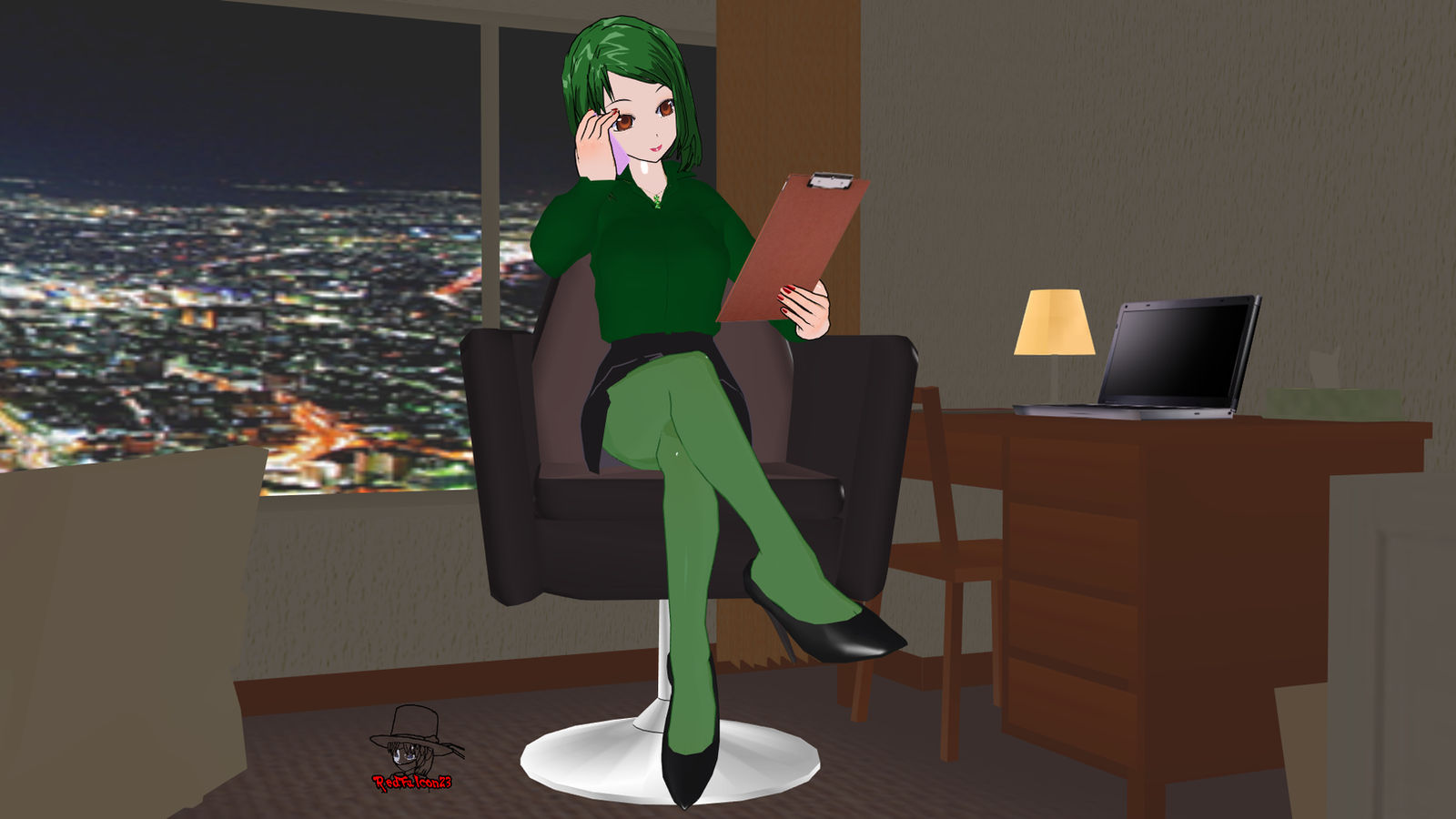 Snooping Undercover For Some News by RedFalcon23 on DeviantArt