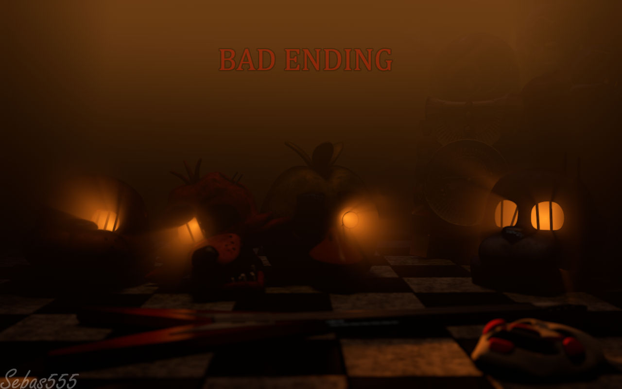 F Naf Bad Rotten Fnaf Bad Ending Five Nights At Freddy's Girl RoseWinter4637