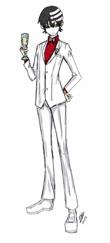 White tux