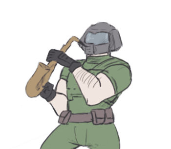 Image result for doomguy gif