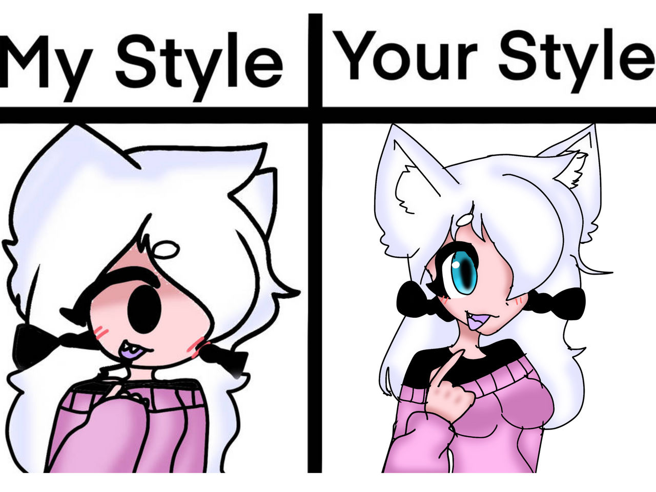 Styling Contesty My style vs your style Contest entry! ^^ by AaliyahBerrys on DeviantArt