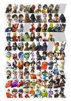 Disney Infinity Character Roster