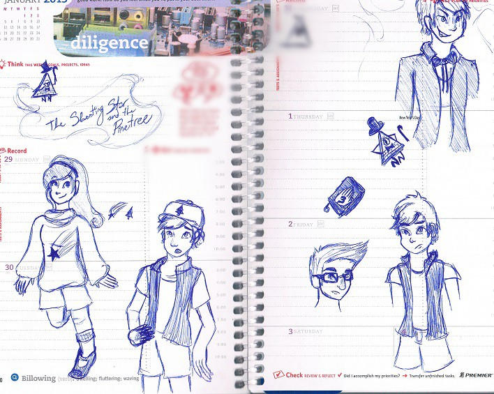 Gravity Falls Planner By Solar Symphony On DeviantArt
