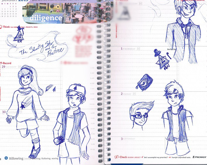 Gravity Falls Planner By Solar Symphony On DeviantArt