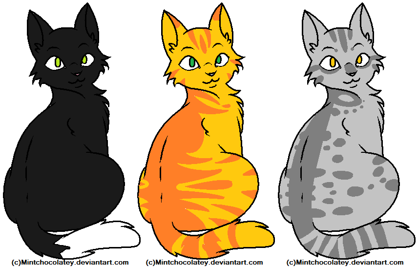 FlameStar🇺🇦 on X: Firestar, Graystripe and Ravenpaw