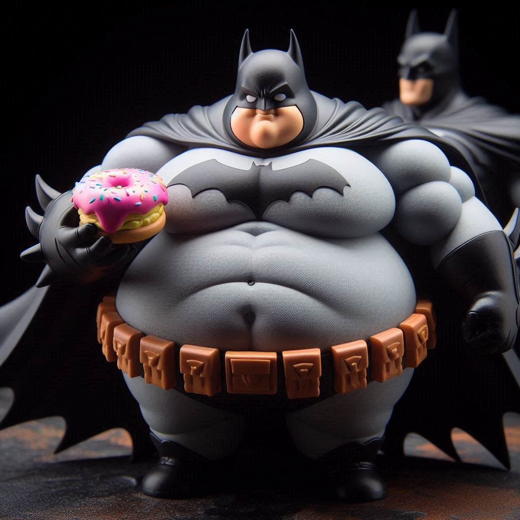 Run Batman Fat Fat Batman the dark knight Toys 2025 by Liquidkool720 on DeviantArt