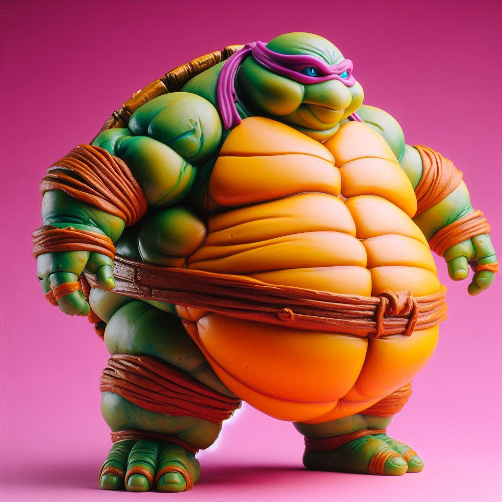Tmnt Raph Fat Fat Teenage Mutant Ninja Turtles Toys 2025 AI by Liquidkool720 on ...