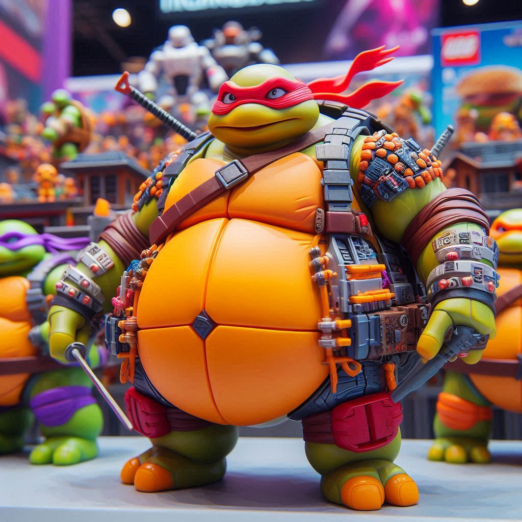 Tmnt Raph Fat Fat Teenage Mutant Ninja Turtles Toys AI,,, by Liquidkool720 on DeviantArt