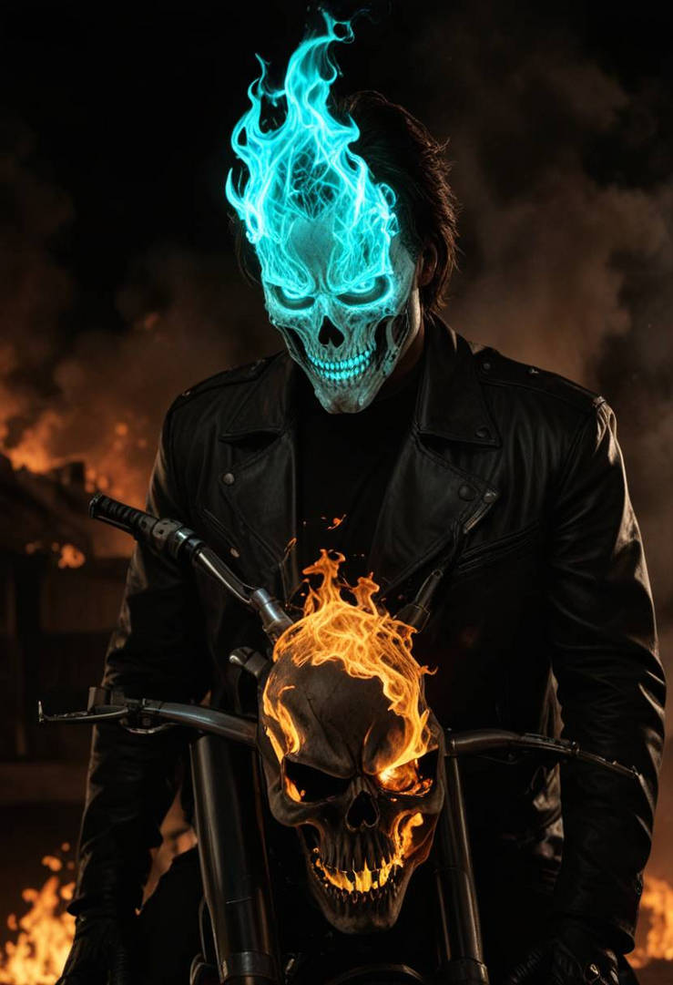 Keanu Reeves As Ghost Rider AI by Liquidkool720 on DeviantArt