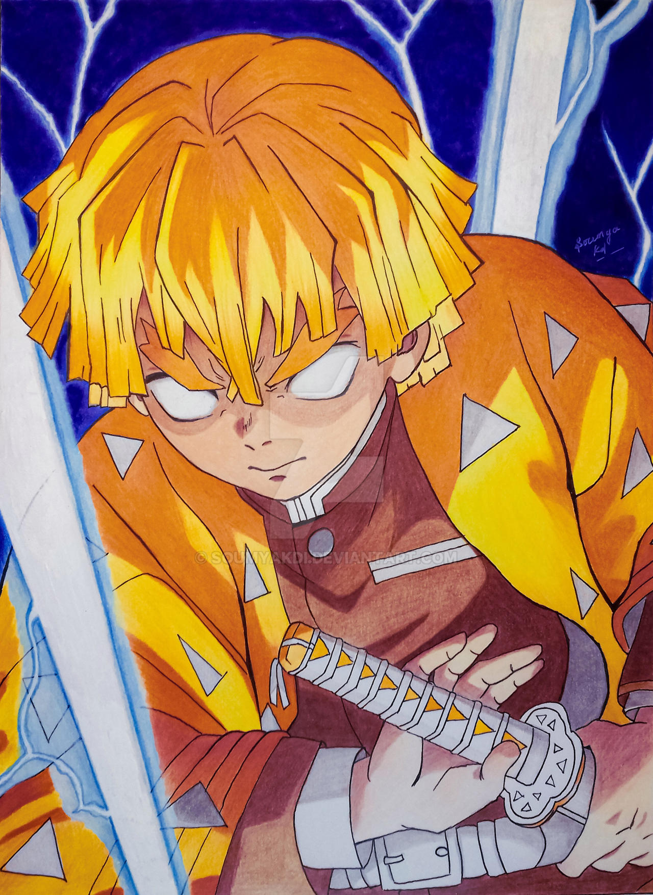 Zenitsu Agatsuma - Demon Slayer