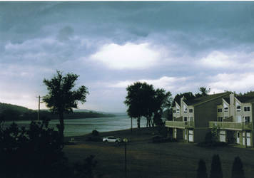 outside my window stormy