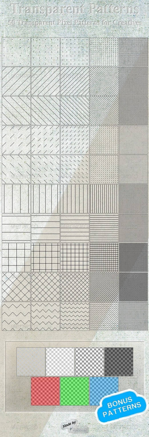 Transparent Patterns by GrDezign on DeviantArt