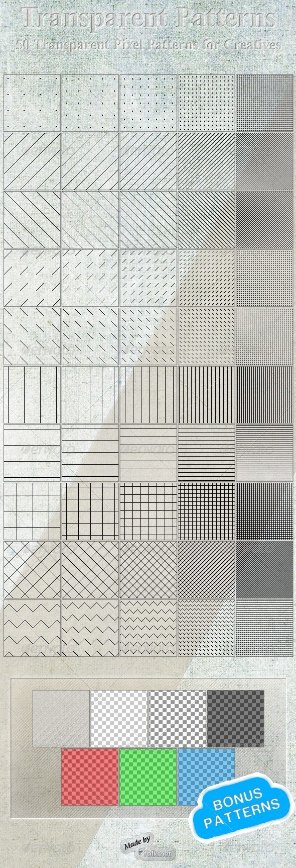 Translucent Sheets Pattern Transparent Patterns by GrDezign on DeviantArt