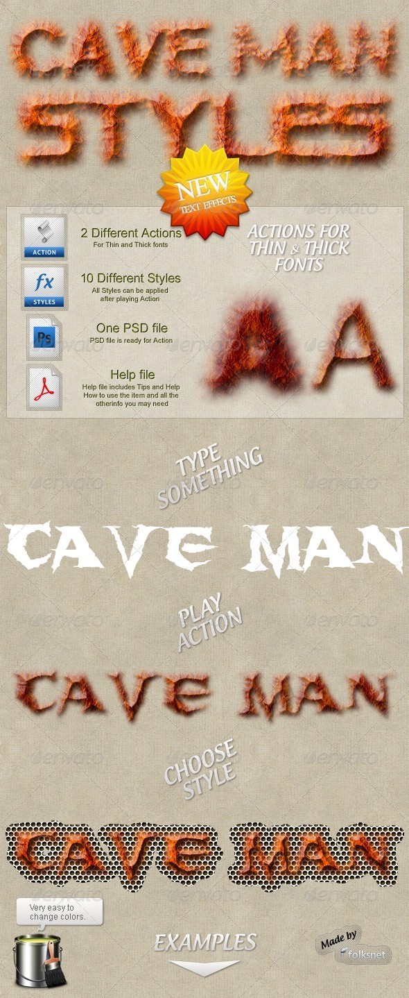 Cave Man Styles