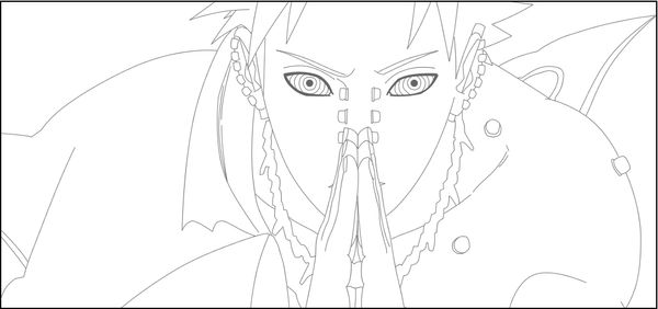 438-Chibaku Tensei Lineart