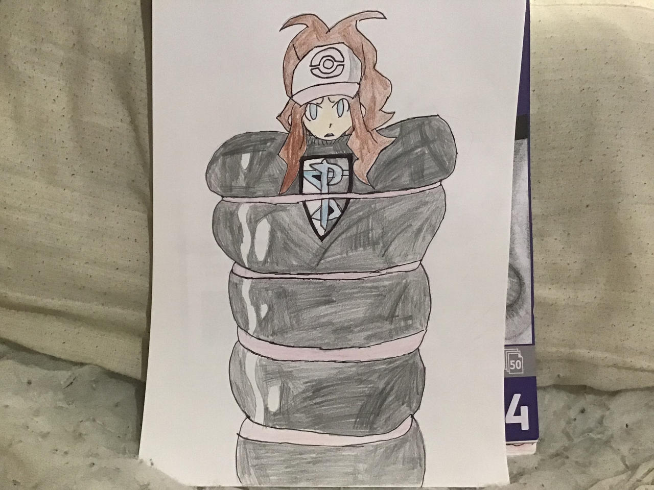 Inflatable Sleepsack Deviantart Hilda in an inflatable sleepsack by MenaceDraws36 on DeviantArt