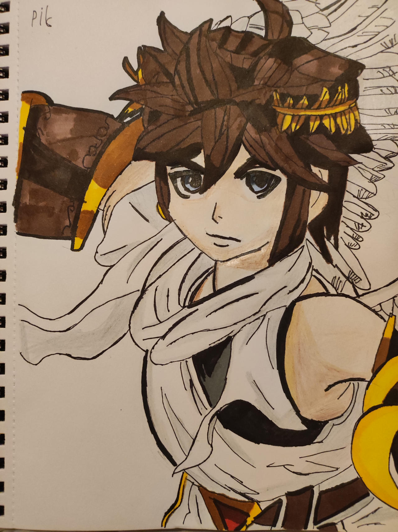 Pit drawing by Ummmmuda290 on DeviantArt