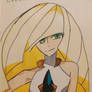 Lusamine drawing