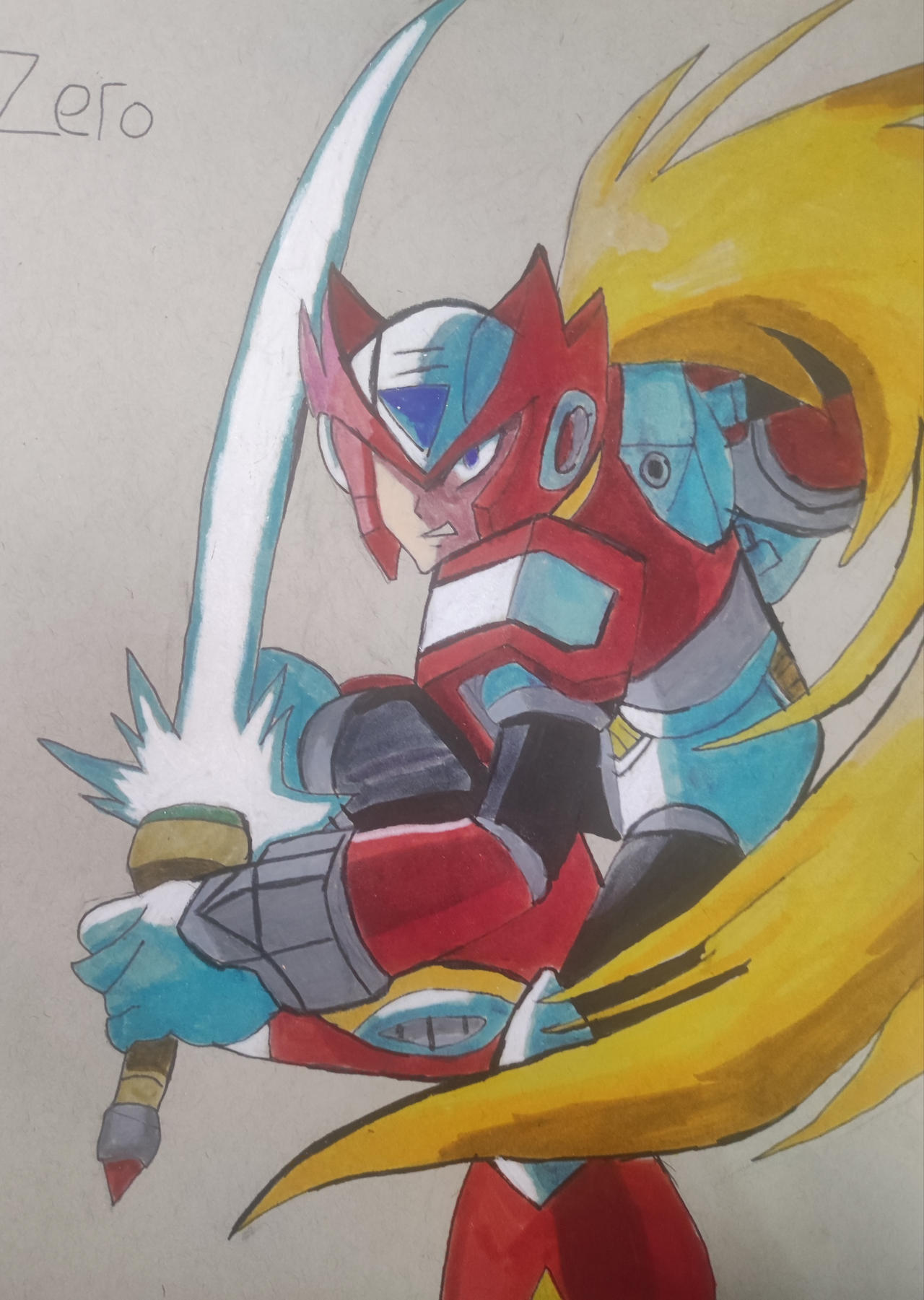 Seventh Zero drawing by MenaceDraws36 on DeviantArt