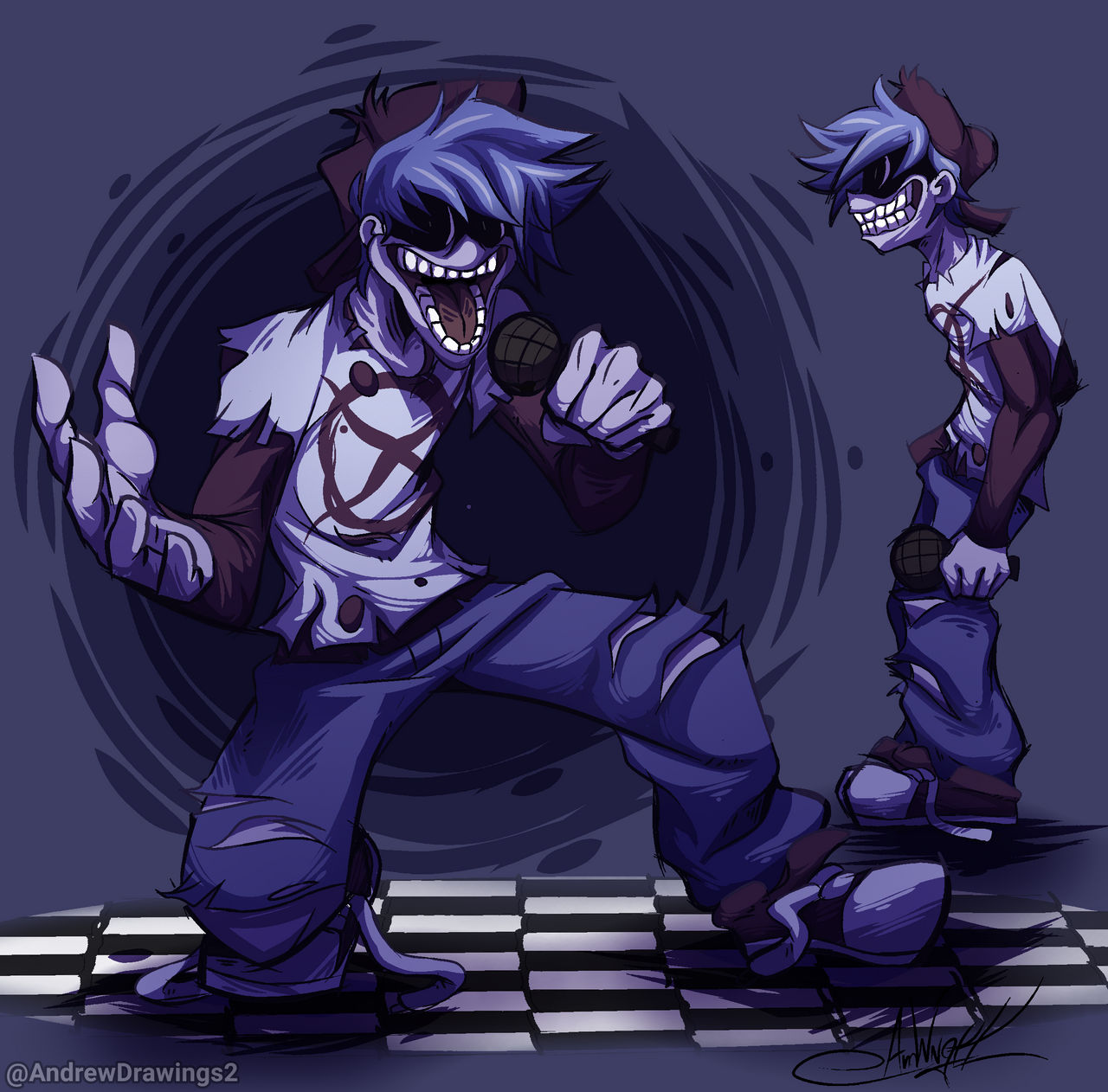 Silly Billy Fnf Mod FanArt by AndrewDrawingz on DeviantArt