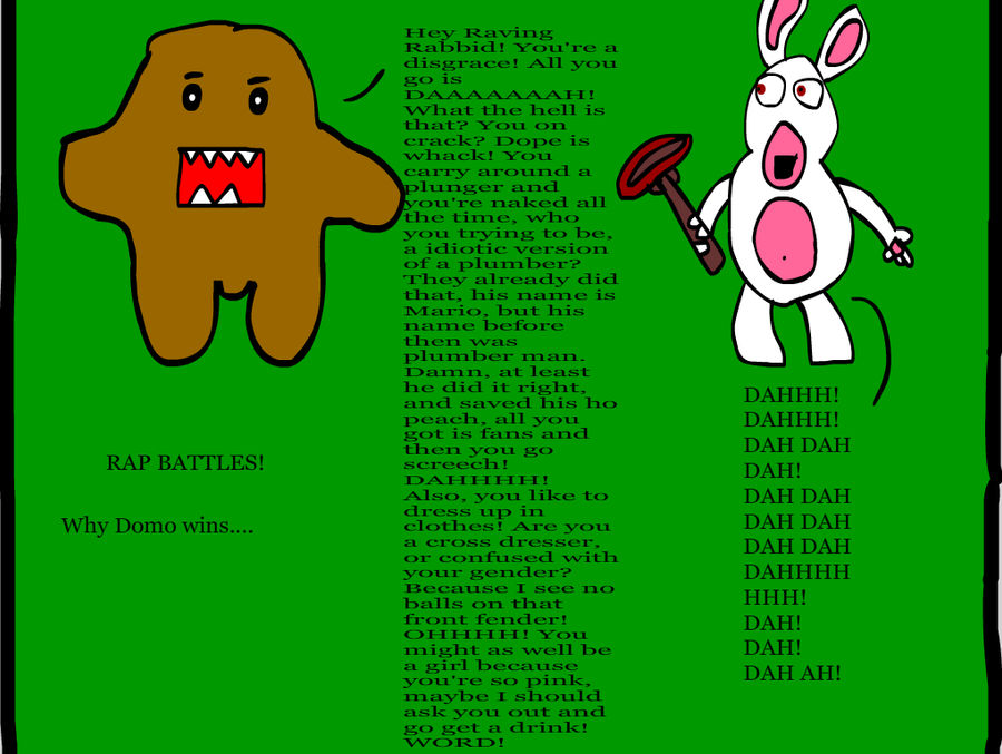 Rap Battle Rabbit Rap Battles Part One by TehPoptartKid on DeviantArt