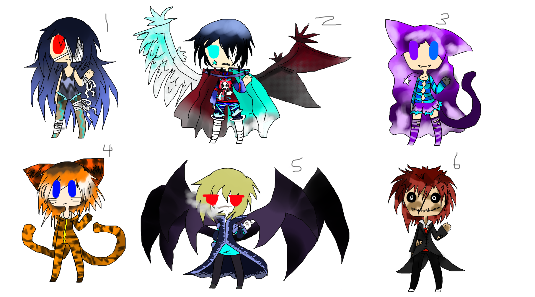 Adoptables Adorable new chibis!~*CHEAP* CLOSED