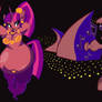 Bubble'd Pink Belly Dancer Twilight  Charmer Gal