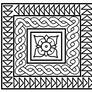 Free roman mosaic pattern