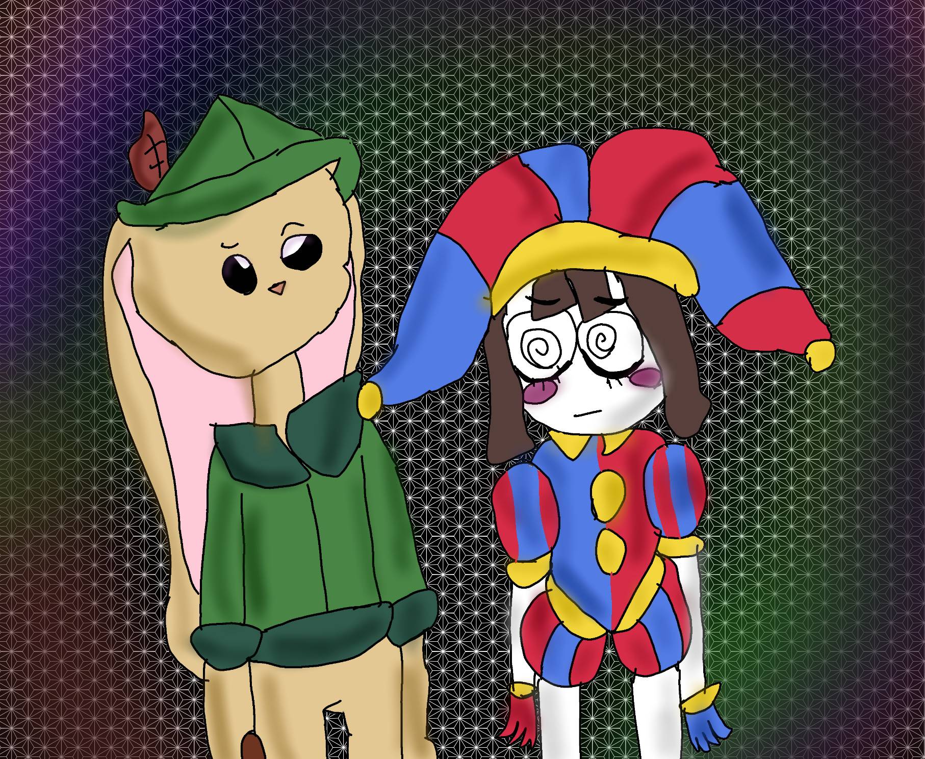Roni and pomni by gametoonsfan11111 on DeviantArt