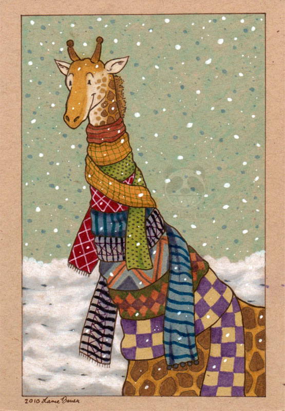 Scarf Giraffe