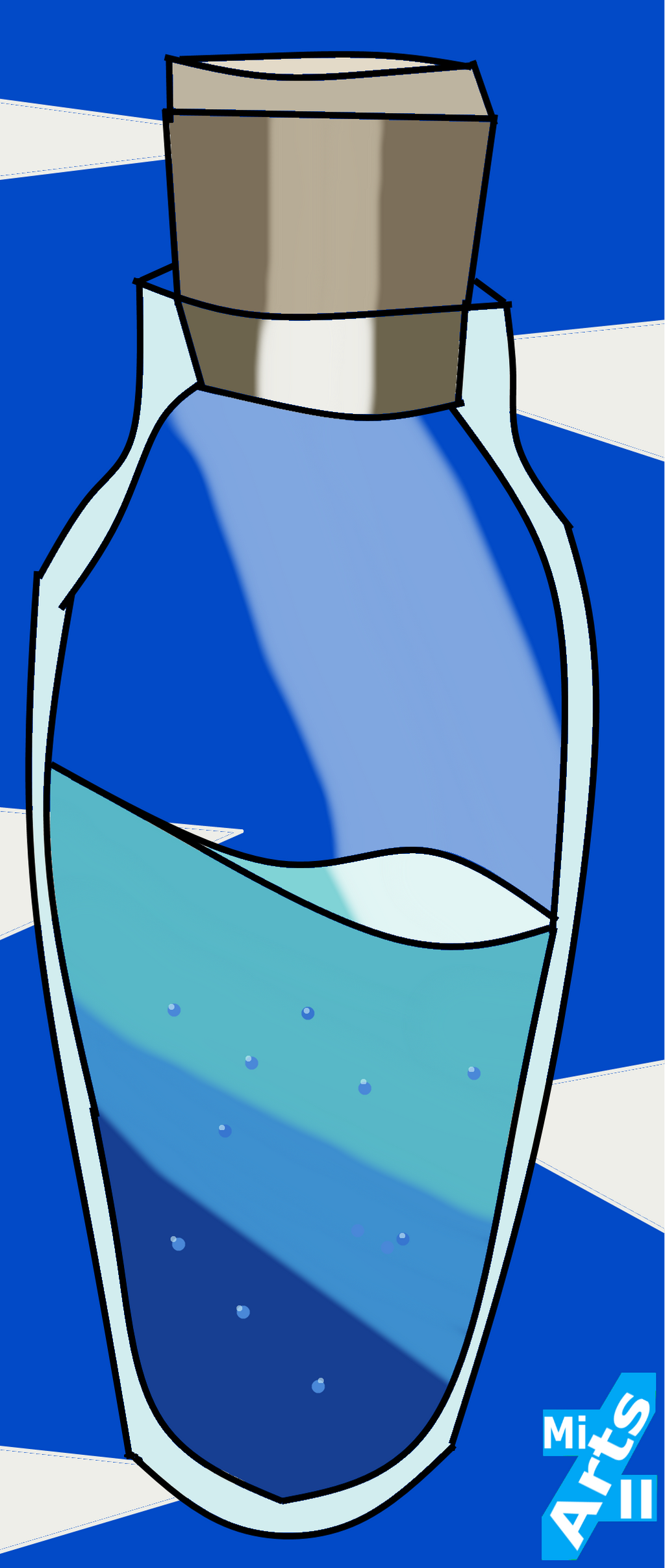 Shield Potion Pattern small shield potion by MillArts-Artworks on DeviantArt