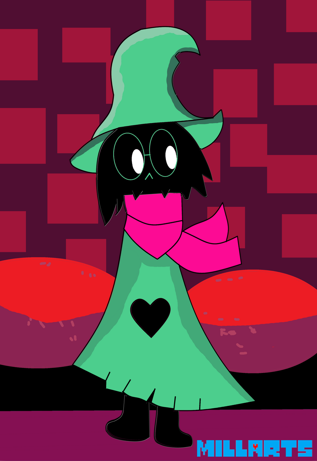 Ralsei by MillArts-Artworks on DeviantArt