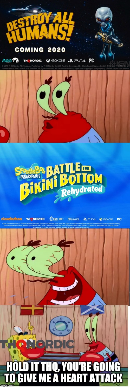 ps4 meme spongebob
