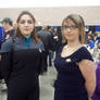 Vulcan and Trill at the Sci-Fi Expo