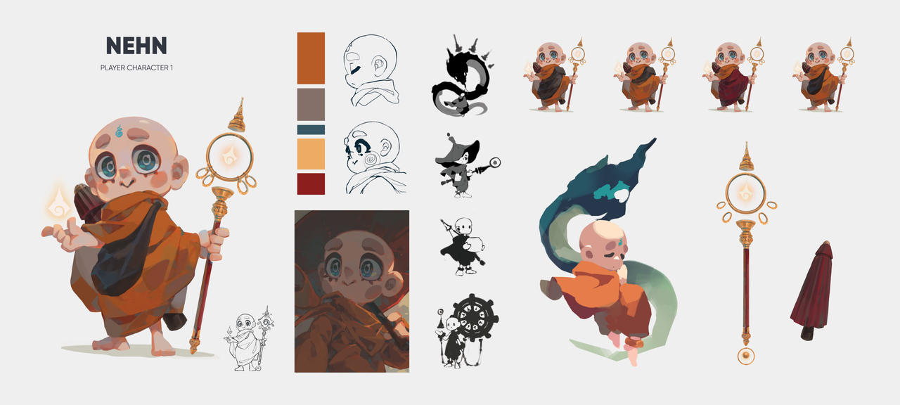 Nehn - Main character of SINERU by BongTuoi on DeviantArt