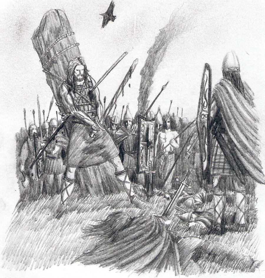 Morrigan: Savaş Alanındaki Ölümün Tanrıçası 9 The Death Of Cu Chulainn