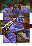 Comm: Amelia and the Timberwolf pg2 by MylittleSheepy