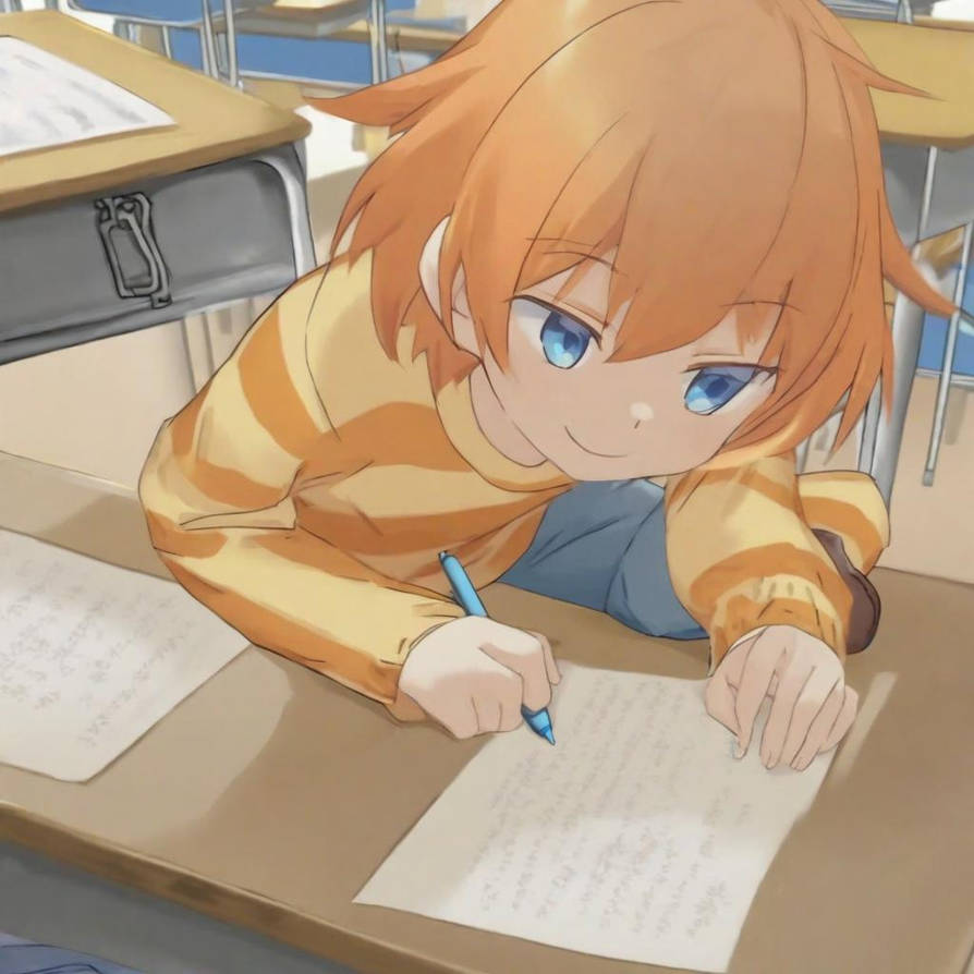 Max Writing His Poem by anapaulacartola on DeviantArt