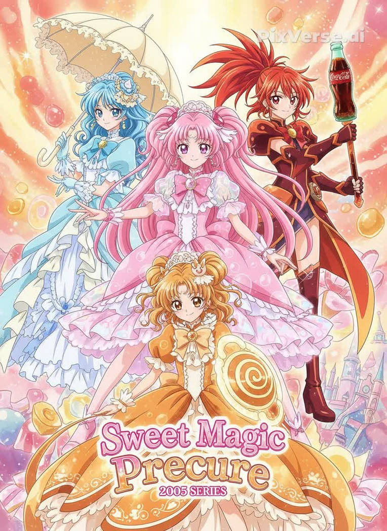 Pretty Magic Sweet Magic Pretty Cure Series by anapaulacartola on DeviantArt