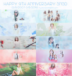 (   STOP SHARE ) Happy 9th Anniversary SNSD