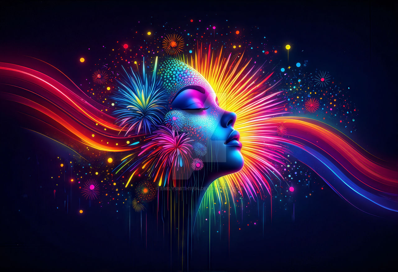 Man Fireworks Mind Exploding Fireworks Art - Art that explodes from within by EmilySmith1994 on ...