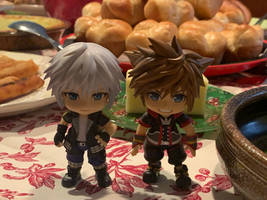 Riku and Sora _ Christmas Feast