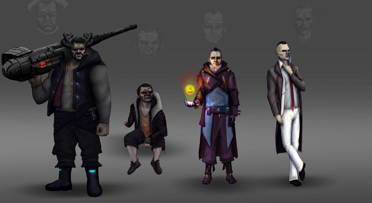 Shadowrunners by I-Am-Not-A-User-Name on DeviantArt