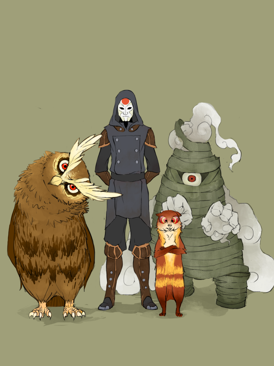 Amon's pokemon team