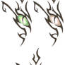 Dragon eyes tattoo 01