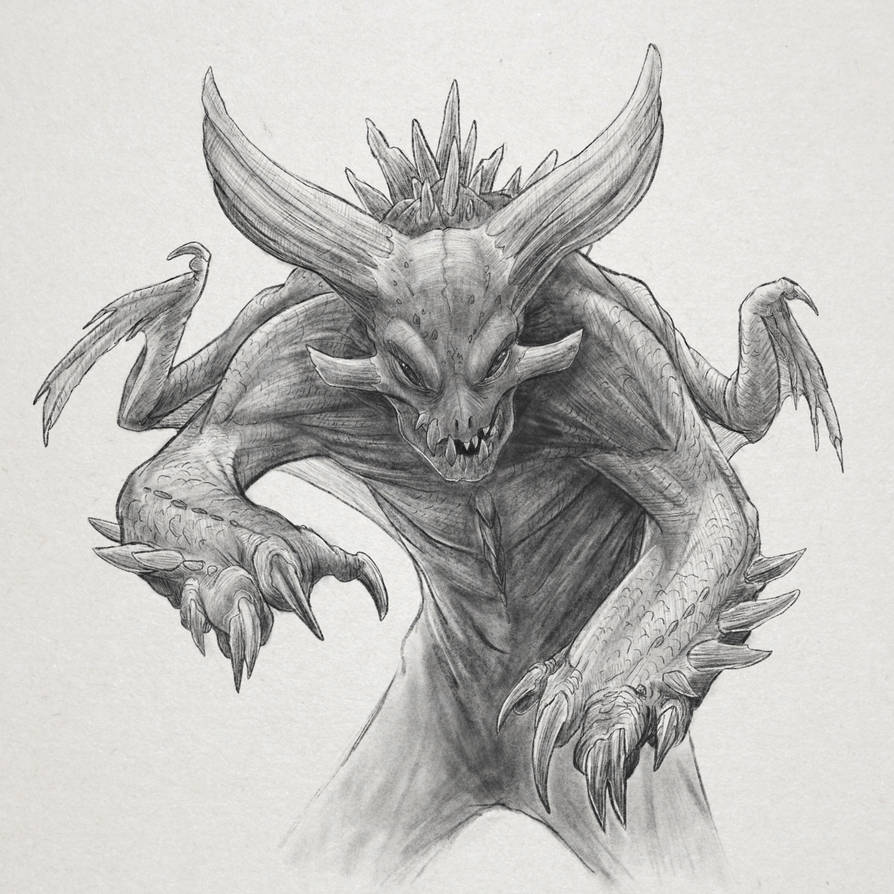 Mutant Humanoid Mutant Humanoid Warrior Dragon by TheDragonStory on DeviantArt