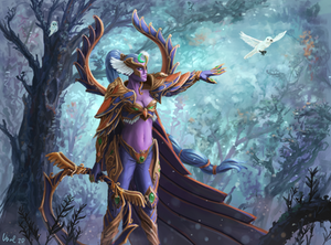 High priestess of the woods, Maiev Shadowsong