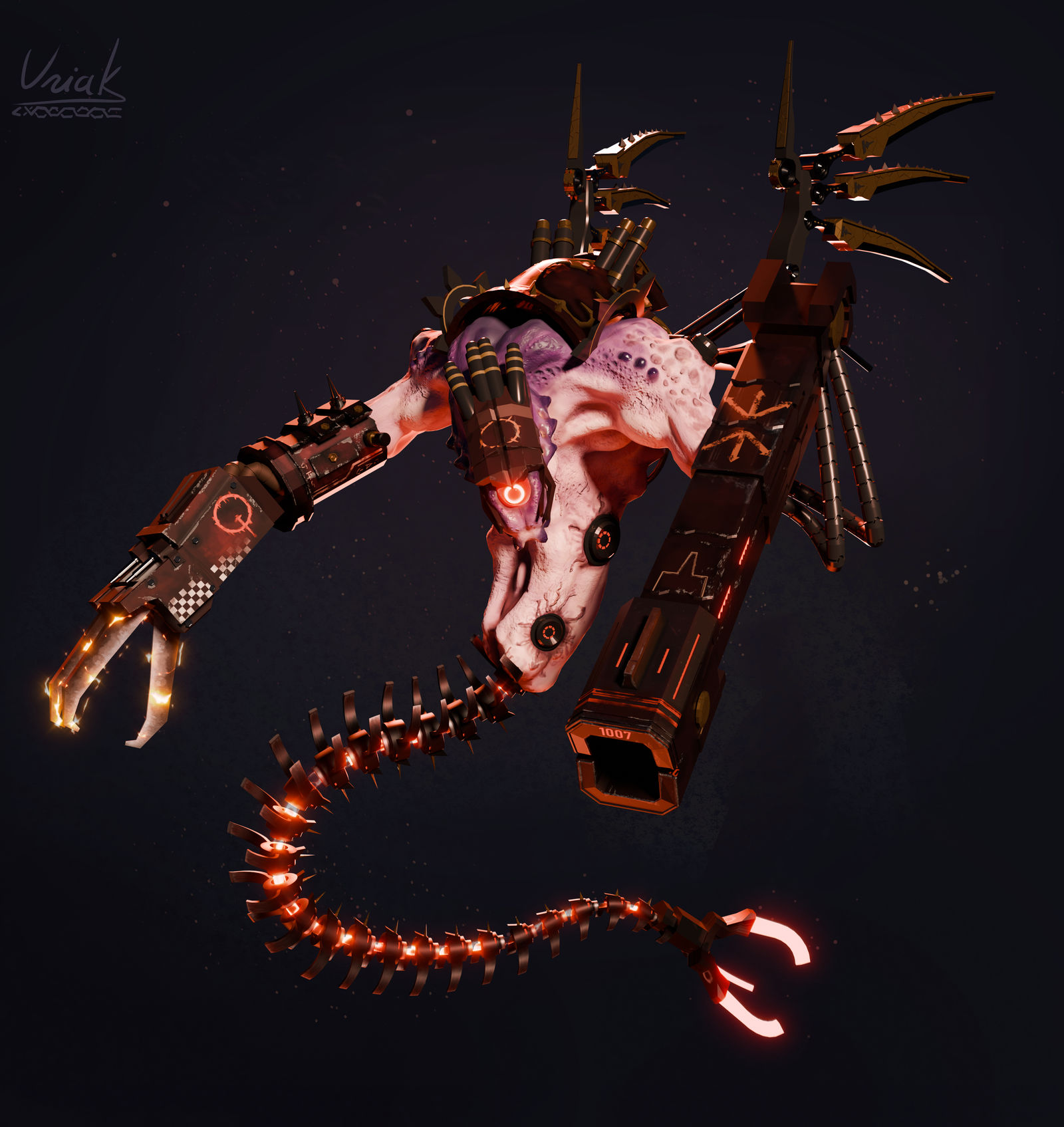 Greater tech-daemon by Uriak on DeviantArt