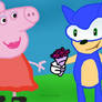 Peppa pig x Sonic