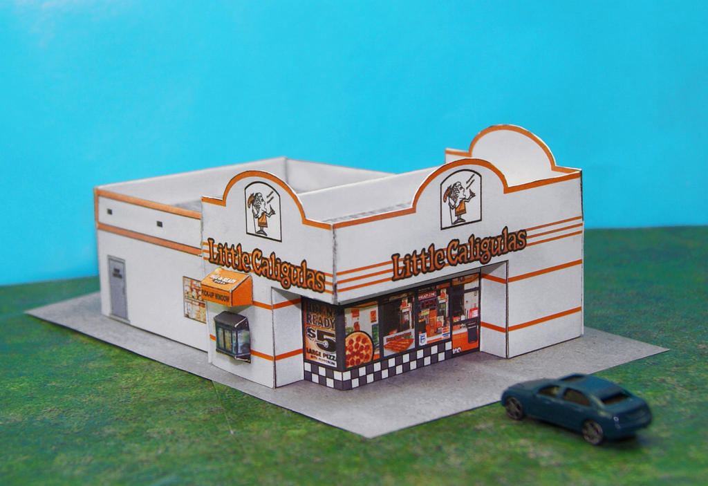 Little Caligulas Pizza Palace! In N Scale